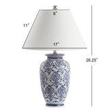 Juliana Chinoiserie Ceramic LED Table Lamp