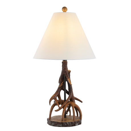 Cabell Farmhouse Rustic Iron LED Table Lamp