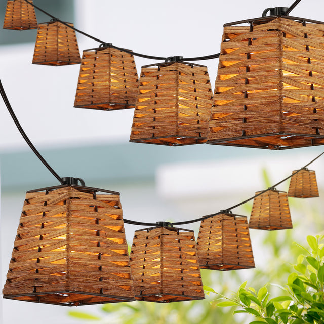 Classic-Bamboo-Shade-Outdoor-String-Lights-Outdoor-Lighting
