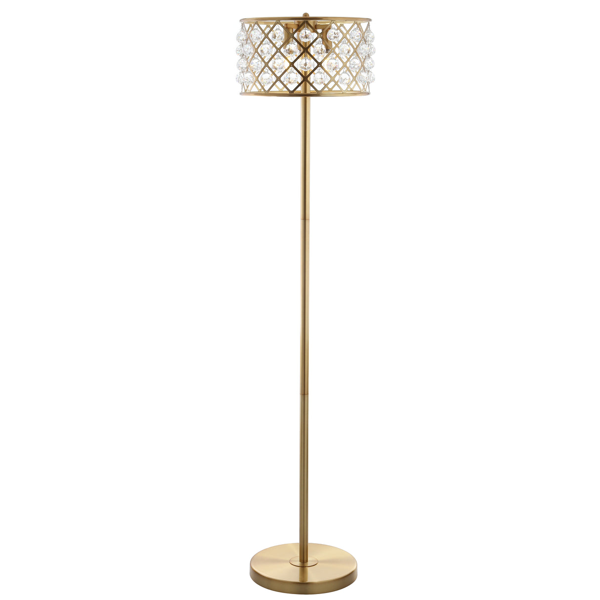 Elizabeth-Crystal/Metal-LED-Floor-Lamp-Floor-Lamps