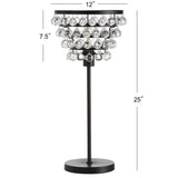 Buckingham Crystal/Metal Table Lamp