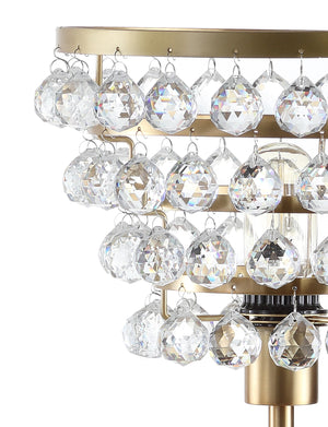 Buckingham Crystal/Metal Table Lamp