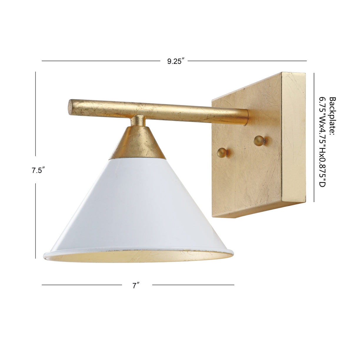 Yvette 1-light Metal Vanity