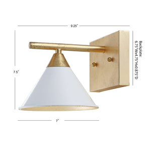 Yvette 1-light Metal Vanity