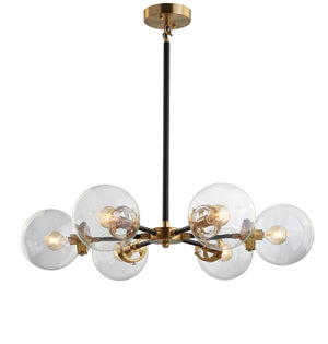 Caleb Brass Cluster Pendant