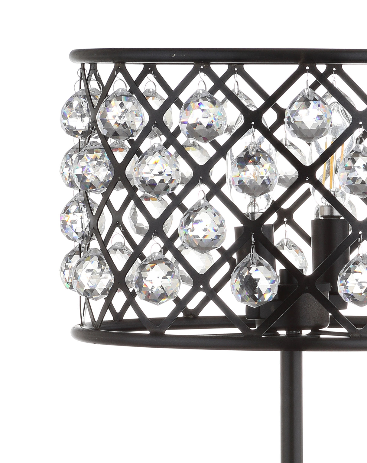 Gabrielle Metal/Crystal LED Table Lamp