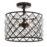 Gabrielle-Crystal/Metal-LED-Semi-Flush-Mount-Flush-Mounts