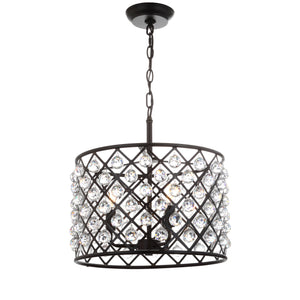 Gabrielle Crystal/Metal LED Pendant