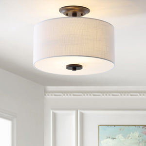 Marc Metal LED Semi-Flush Mount