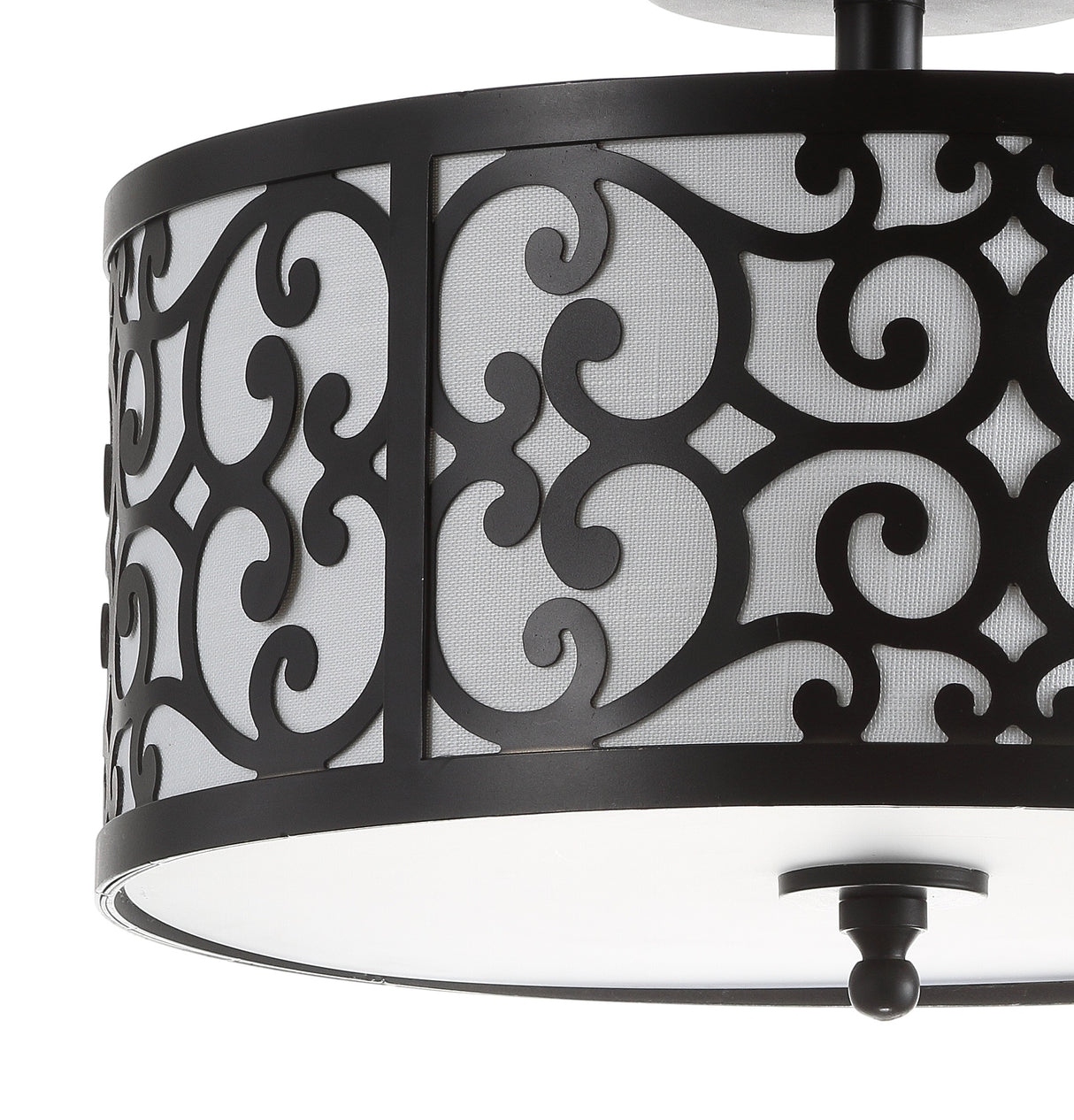 Katherine Metal LED Semi-Flush Mount