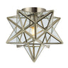 Stella-Moravian-Star-Metal/Glass-LED-Flush-Mount-Flush-Mounts