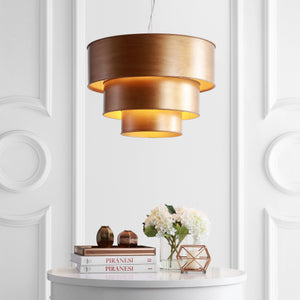 Lynn 3-Tier Metal LED Pendant