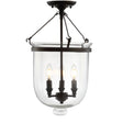Charlotte-Metal/Glass-LED-Semi-Flush-Mount-Flush-Mounts