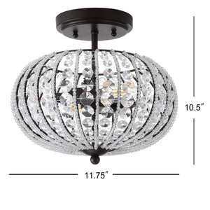 Catalina Metal /Acrylic LED Semi-Flush Mount
