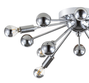 Copernicus 7-Light Metal LED Flush Mount
