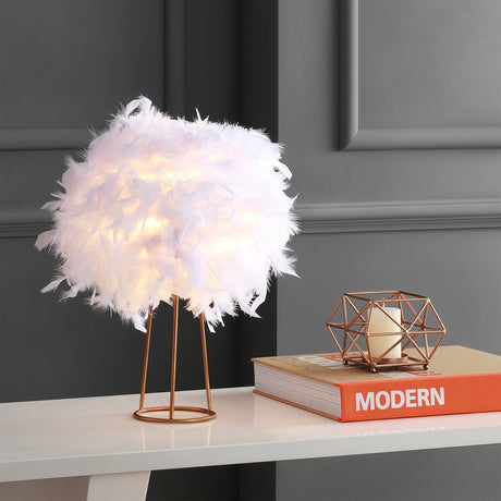 Stork-Feather-Metal-LED-Table-Lamp-Table-Lamps