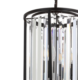 Bevin Metal/Crystal LED Pendant