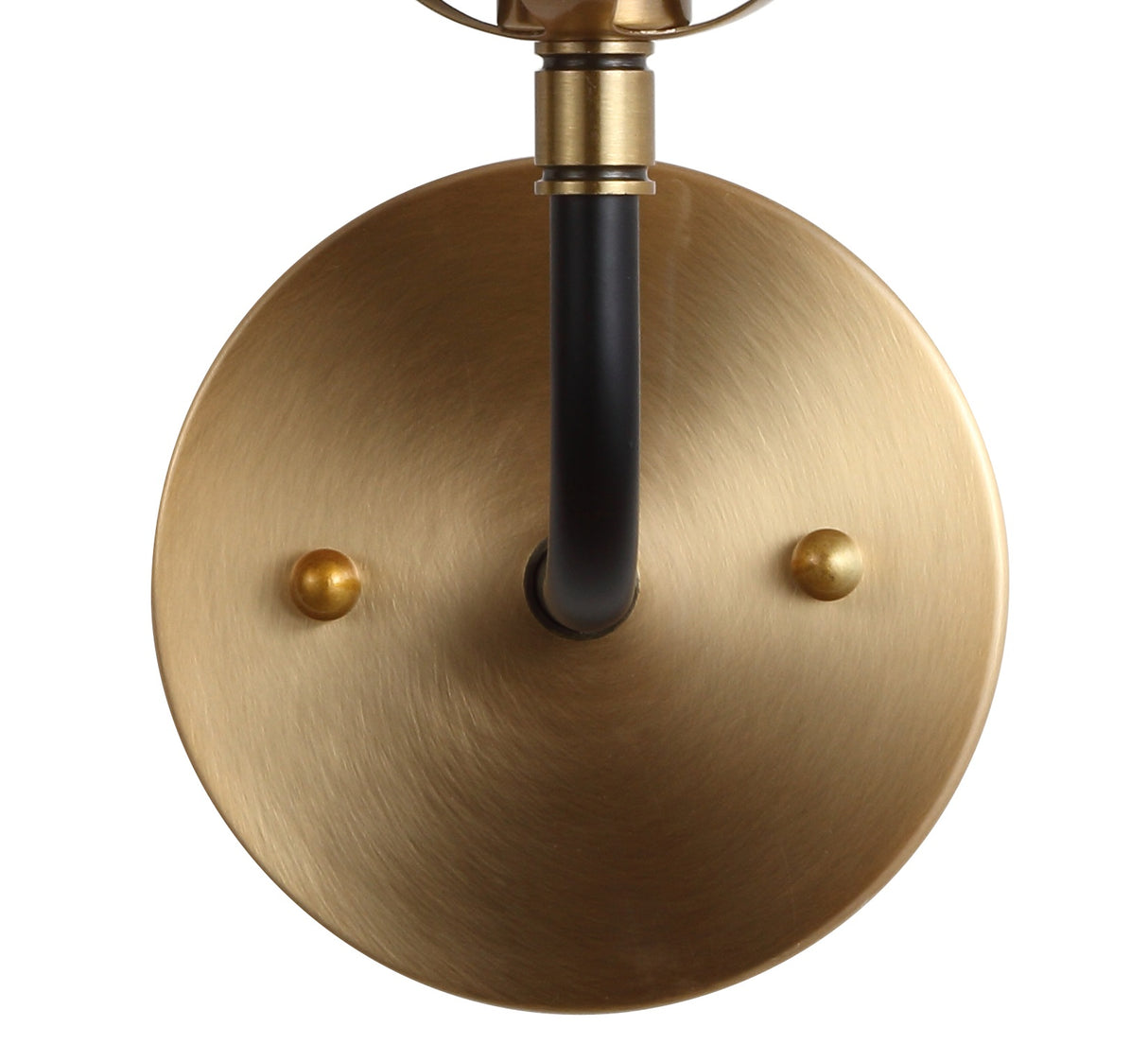 Caleb 1-Light Contemporary Transitional Iron/Glass LED Vanity Light