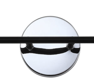 Caleb 2-Light Contemporary Transitional Iron/Glass LED Vanity Light