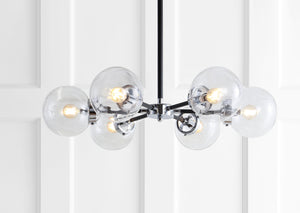 Caleb Brass Cluster Pendant