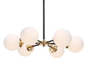 Caleb-Brass-Cluster-Pendant-Brass-Gold/Black-Pendants