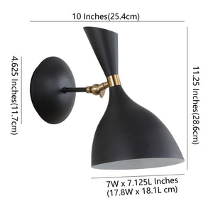 Josef Iron Retro LED Wall Sconce