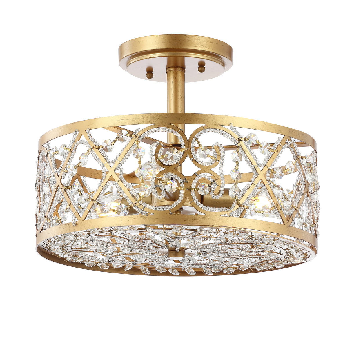 Leila-Iron/Crystal-Modern-Glam-LED-Flush-Mount-Flush-Mounts