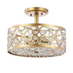Leila-Iron/Crystal-Modern-Glam-LED-Flush-Mount-Flush-Mounts