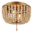 Allison-2-Light-Shabby-Chic-Farmhouse-Wood-Beaded/Metal-LED-Flush-Mount-Flush-Mounts
