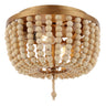 Allison-2-Light-Shabby-Chic-Farmhouse-Wood-Beaded/Metal-LED-Flush-Mount-Flush-Mounts
