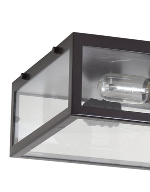 Grayson Metal/Glass LED Flush Mount