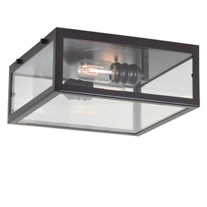 Grayson Metal/Glass LED Flush Mount