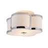 Quatrefoil Scalloped Shade Metal Classic Glam LED Flush Mount