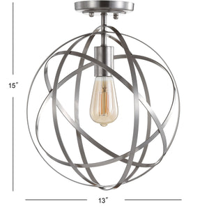 Alma Metal LED Flush Mount