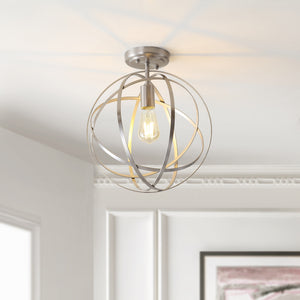 Alma Metal LED Flush Mount