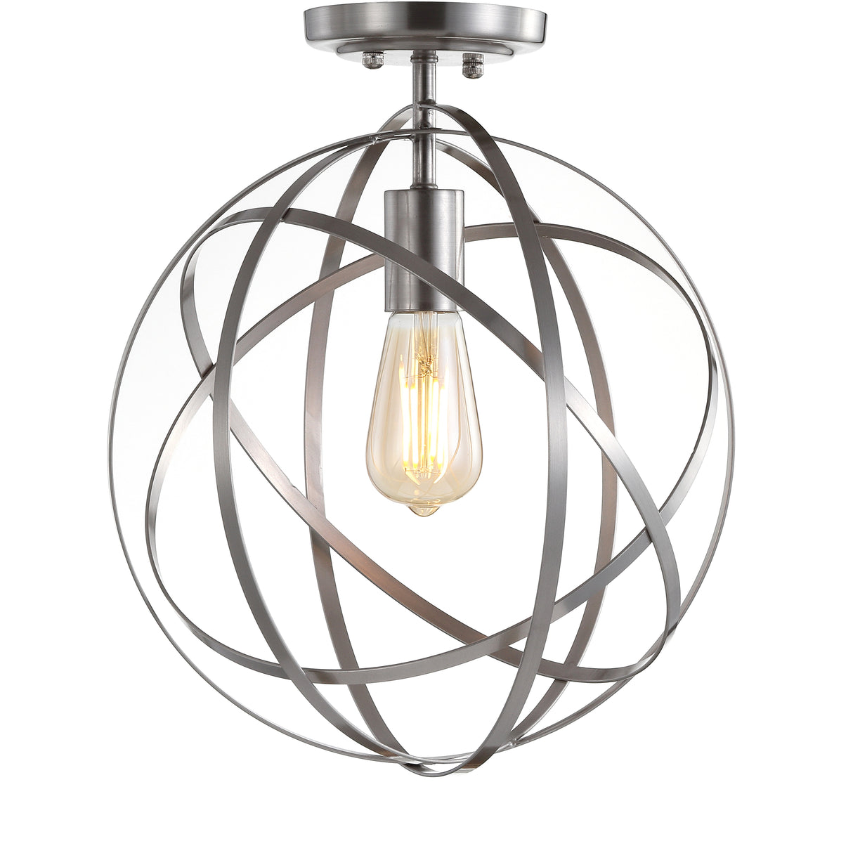 Alma Metal LED Flush Mount