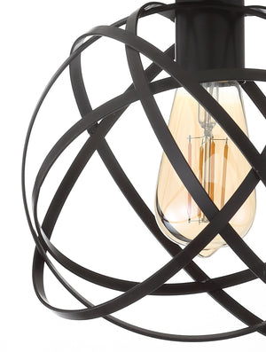 Alba Orb Metal LED Flush Mount