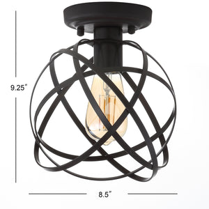 Alba Orb Metal LED Flush Mount