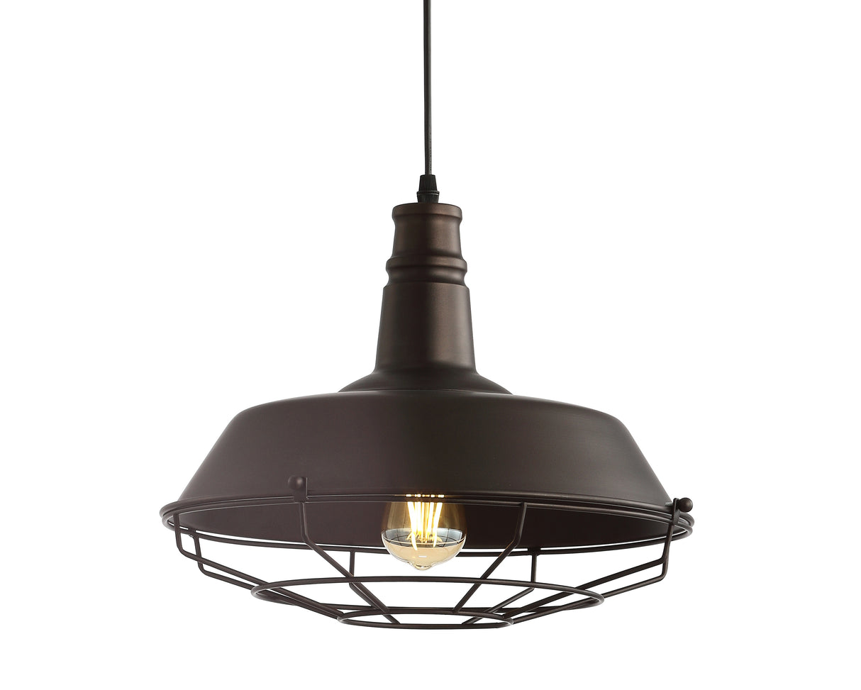Farmhouse-Adjustable-Industrial-Metal-LED-Pendant-Pendants