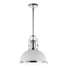 Homer 1-Light Modern Industrial Iron LED Dome Pendant