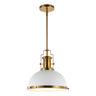 Homer-1-Light-Modern-Industrial-Iron-LED-Dome-Pendant-Pendants