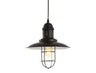 Deere-Adjustable-Iron/Glass-Cage-Light-LED-Pendant-Pendants