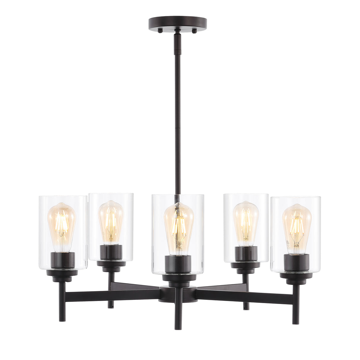 Orpheus-5-Light-Farmhouse-Industrial-Iron-Cylinder-LED-Chandelier-Chandeliers