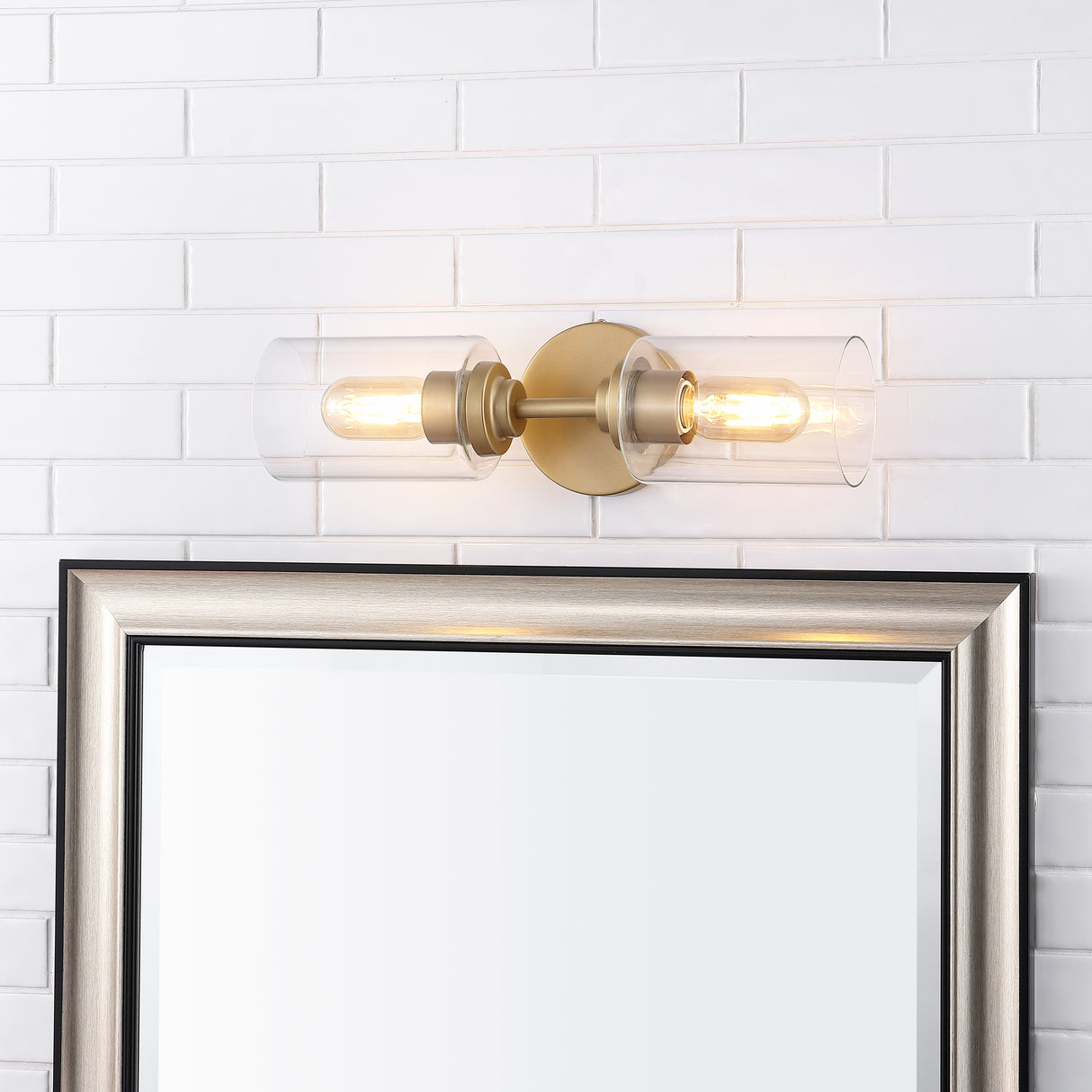Giles-2-Light-Farmhouse-Industrial-Iron-Cylinder-LED-Sconce-Wall-Sconces