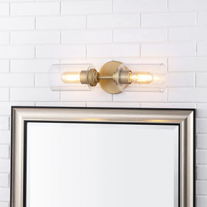 Giles-2-Light-Farmhouse-Industrial-Iron-Cylinder-LED-Sconce-Wall-Sconces