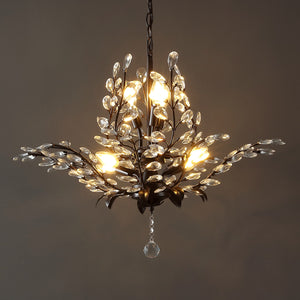 Diantha 7-Light Contemporary Bohemian Iron/Acrylic LED Pendant