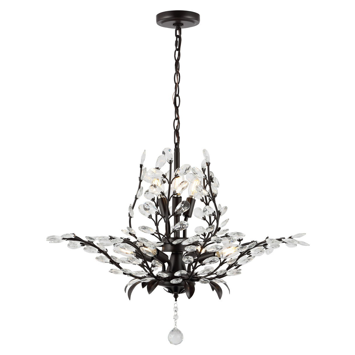 Diantha-7-Light-Contemporary-Bohemian-Iron/Acrylic-LED-Pendant-Pendants