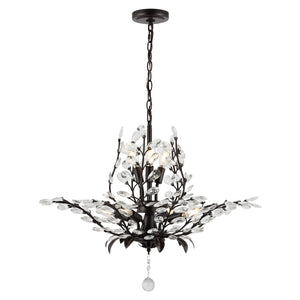 Diantha-7-Light-Contemporary-Bohemian-Iron/Acrylic-LED-Pendant-Pendants