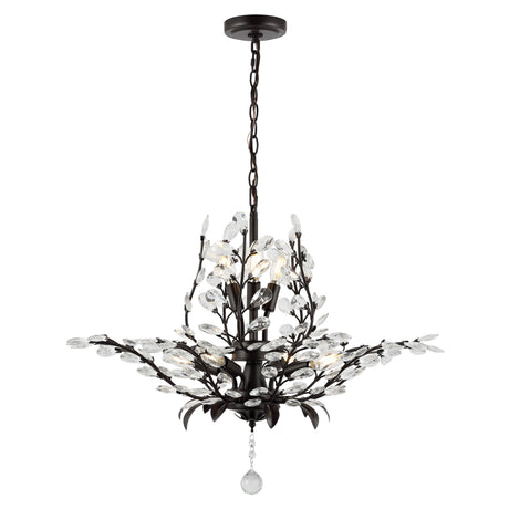 Diantha-7-Light-Contemporary-Bohemian-Iron/Acrylic-LED-Pendant-Pendants