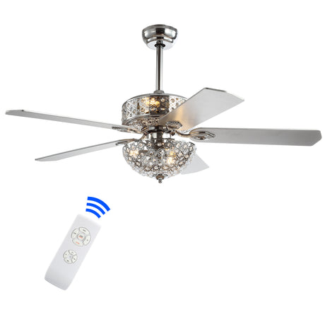 Zara-Filigree-6-Light-Metal/Wood-LED-Ceiling-Fan-Ceiling-Fans